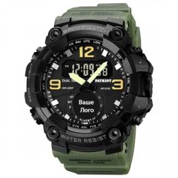Наручний годинник Patriot 003AG Ваше лого + Коробка Green (1201-0118)