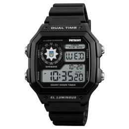Наручний годинник Patriot 010BKPO Поліція + Коробка. Black (1201-0243)