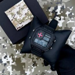 Наручний годинник Patriot 010BKSU ЗСУ + Коробка. Black (1201-0239)