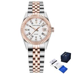 Наручний годинник Pagani Design PD-1794L Silver-Rose Gold-White (1138-0253)