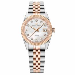 Наручний годинник Pagani Design PD-1794L Silver-Rose Gold-White (1138-0254)