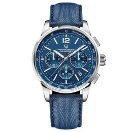 Наручний годинник Pagani Design YS008 Silver-Blue (1138-0183)