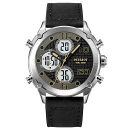 Наручний годинник Patriot 017LSIWT Leather Silver White (1201-0493)