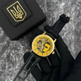 Наручний годинник Patriot 022 Automatics Вільний бо Укранець Gold Black (1201-0440)