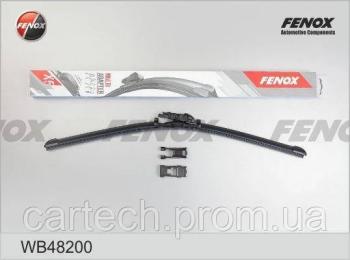 Щітка склоочисника FENOX безкаркасна передня 480 мм 5 в 1 (WB48200)