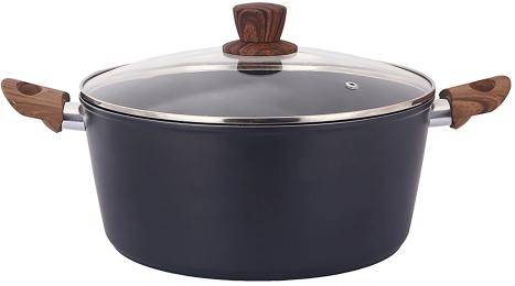 Каструля BRAVO CHEF BC-2101-24 Black 24 см, 4.1 л