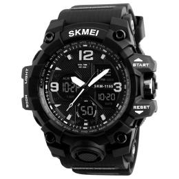 Наручний годинник Skmei 1155 Black (1080-0394)