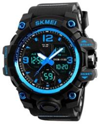 Наручний годинник Skmei 1155 Black Blue (1080-0393)
