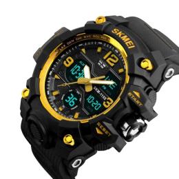 Наручний годинник Skmei 1155 Black Gold (1080-0742)