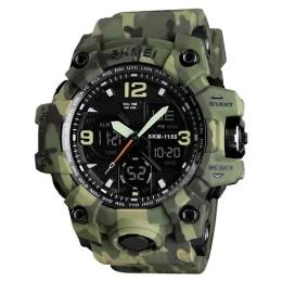 Наручний годинник Skmei 1155B Military Green (1080-0445)