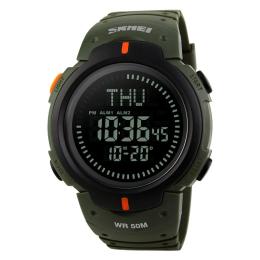 Наручний годинник Skmei 1231AG Military Smart Watch + Compass (1080-0818)