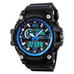 Наручний годинник Skmei 1283 Black Blue (1080-0103)