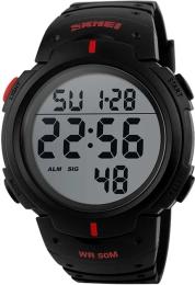 Наручний годинник Skmei 1068RD Black Red (1080-1008)
