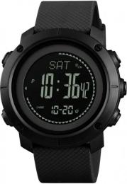 Наручний годинник Skmei 1427BK + Compass Black (1080-0843)