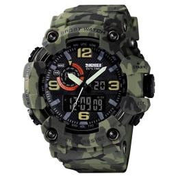 Наручний годинник Skmei 1520CMGN Camo Green (1080-0805)