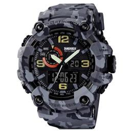 Наручний годинник Skmei 1520CMGY Gray Camo (1080-0806)