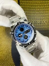 Наручний годинник Skmei 1389BU Silver-Black-Blue (1080-0246)