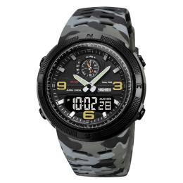 Наручний годинник Skmei 1655CMGYBK Camo Grey-Black (1080-2298)