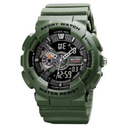 Наручний годинник Skmei 1688AG Army Green (1080-0737)