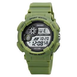 Наручний годинник Skmei 1718AG Army Green (1080-0940)