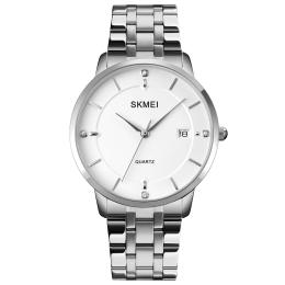 Наручний годинник Skmei 1801SSI Silver Case Mesh Band (1080-1637)