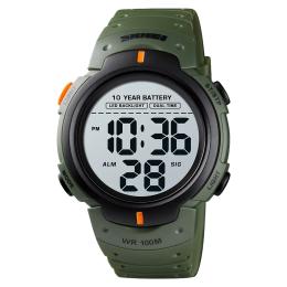 Наручний годинник Skmei 1560 Green Orange (1080-0613)