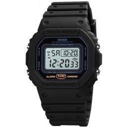 Наручний годинник Skmei 1628 Black (1080-0780)