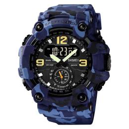 Наручний годинник Skmei 1637 Blue-Military (1080-0748)