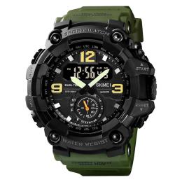 Наручний годинник Skmei 1637AG Army Green (1080-0747)