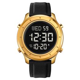 Наручний годинник Skmei 1864LGDBK Gold-Black Leather (1080-1172)
