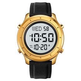 Наручний годинник Skmei 1864LGDWT Gold-White Leather (1080-2028)