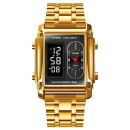 Наручний годинник Skmei 1868SGD Gold (1080-2564)