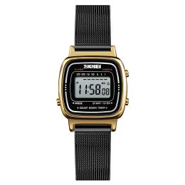 Наручний годинник Skmei 1901MHGDBK Mesh Gold Black (1080-1420)