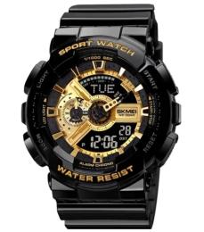 Наручний годинник Skmei 1834 Black Gold (1080-0767)