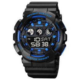 Наручний годинник Skmei 1857BU Black Blue (1080-0998)