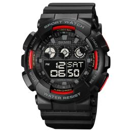 Наручний годинник Skmei 1857RD Black Red (1080-0999)