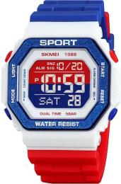 Наручний годинник Skmei 1988RDBU Red Blue (1080-1807)