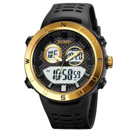 Наручний годинник Skmei 2014GDWT Gold White (1080-1823)