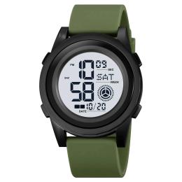 Наручний годинник Skmei 2082AGWT Army Green White (1080-1861)