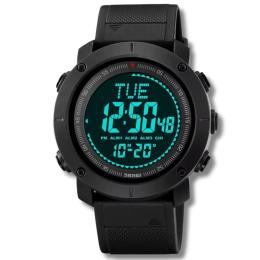 Наручний годинник Skmei 2095BK Compass Black (1080-2581)