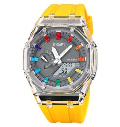 Наручний годинник Skmei 2100YL Yellow (1080-1943)