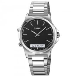 Наручний годинник Skmei 2120SIBK Silver Black (1080-2245)