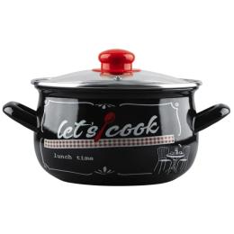 Каструля GUSTO Lets cook GT-T-122-LCB Black 5.1 л