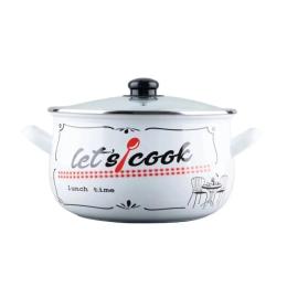 Каструля GUSTO Lets cook GT-T-116-LCW White 2.1 л