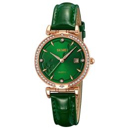 Наручний годинник Skmei 2169RGGN Rose Gold-Green (1080-2879)
