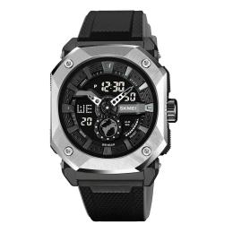 Наручний годинник Skmei 2272SIBK Silver Black (1080-2517)