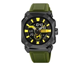 Наручний годинник Skmei 2272BKAG Black-Army Green (1080-2290)