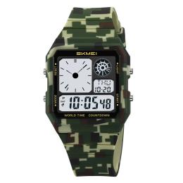 Наручний годинник Skmei 2347CMAG Camo Green (1080-2623)