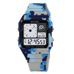 Наручний годинник Skmei 2347CMBU Camo Blue (1080-2624)