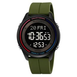Наручний годинник Skmei 2412PAG Army Green (1080-2787)